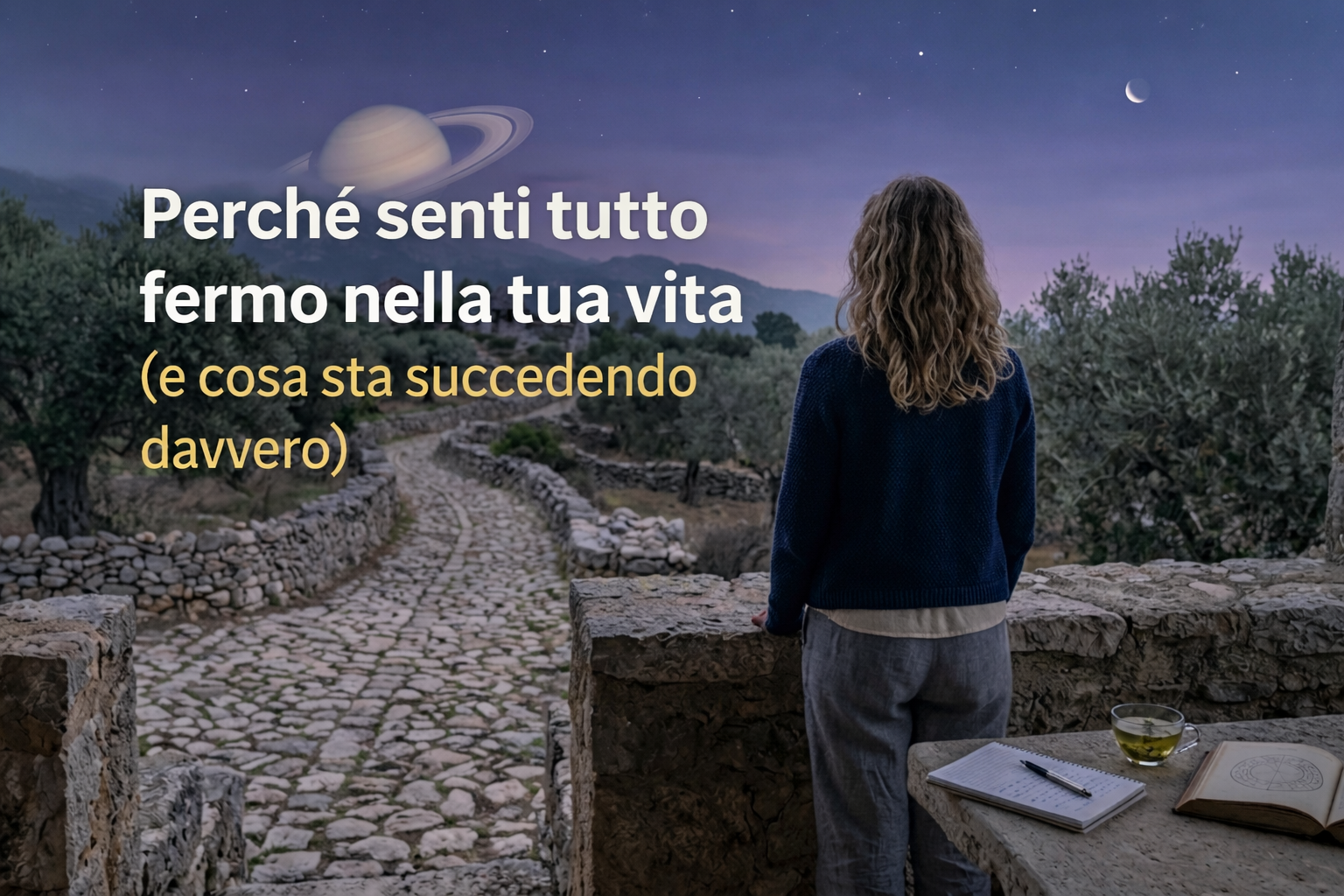 Perché senti tutto fermo nella tua vita